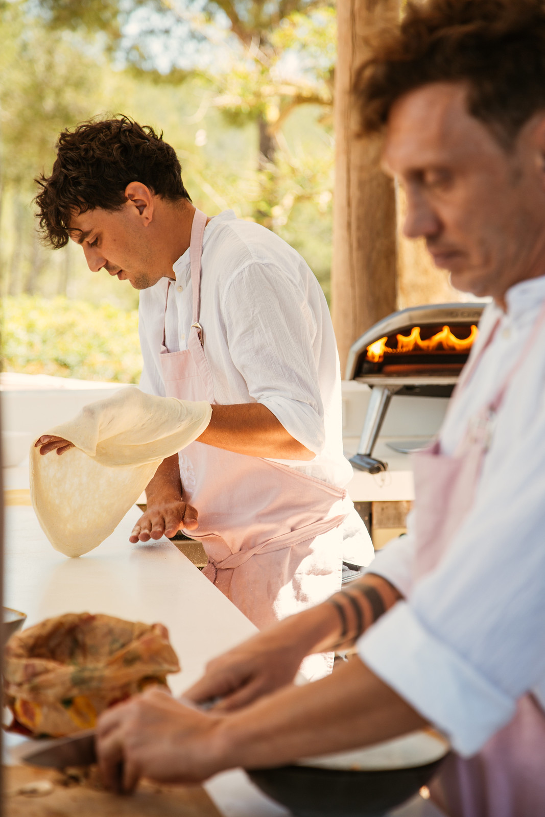 White Ibiza Wedding Caterers Guide: Pizza Boys 